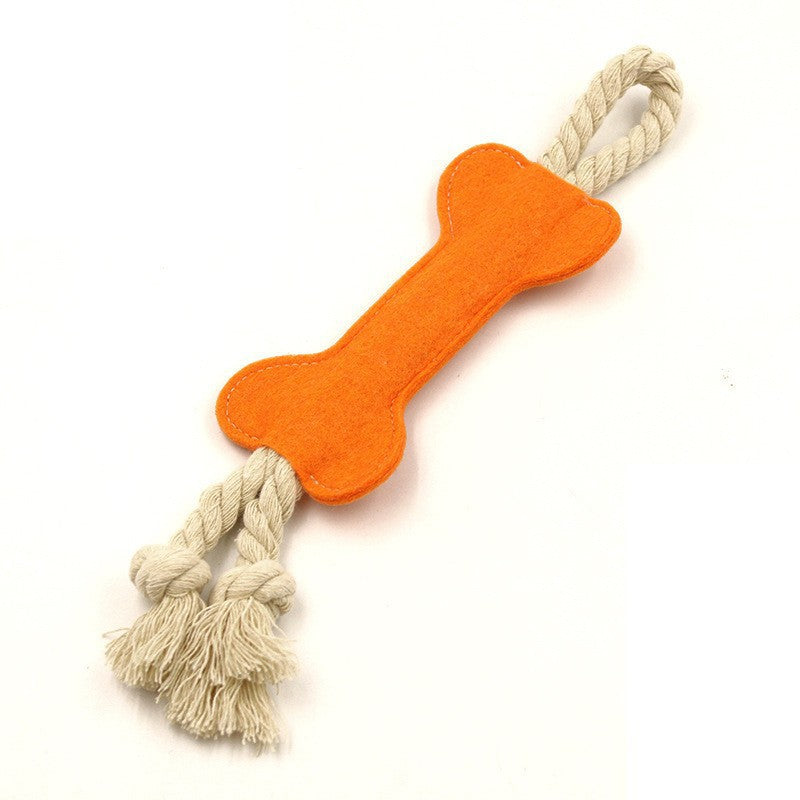 Jouet à mâcher en feutre pour chien