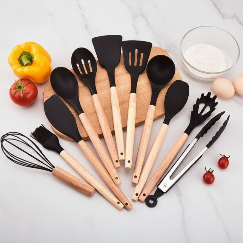 Ultimate 12-Piece Non-Stick Silicone Toolset