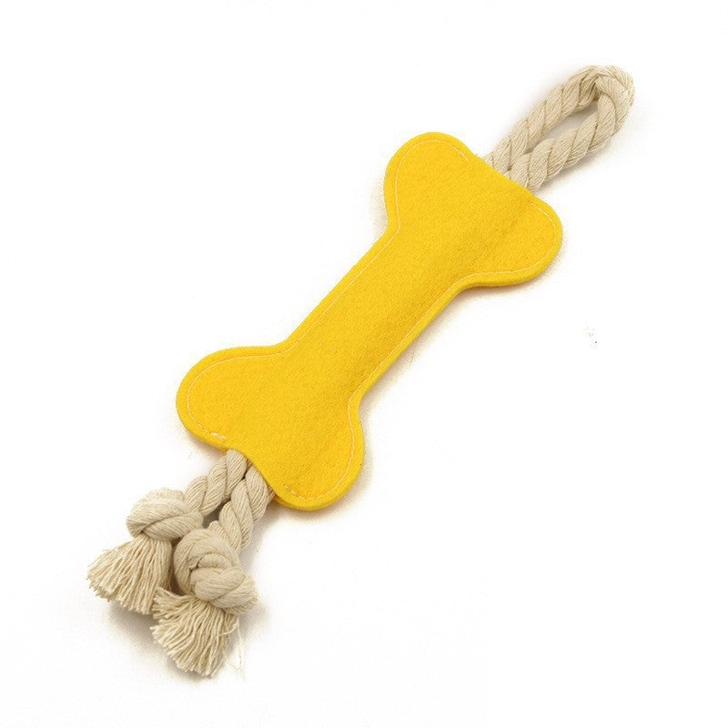 Jouet à mâcher en feutre pour chien