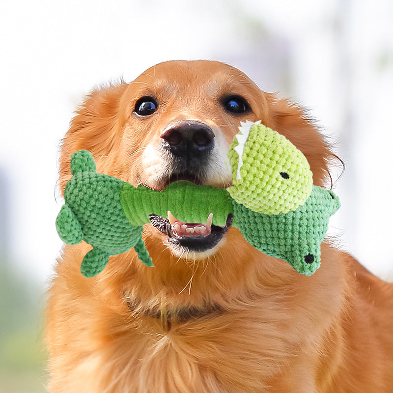 Jouet en peluche pour chien qui couine