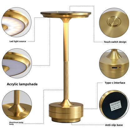 Lumière d'ambiance OVNI en aluminium élégant 