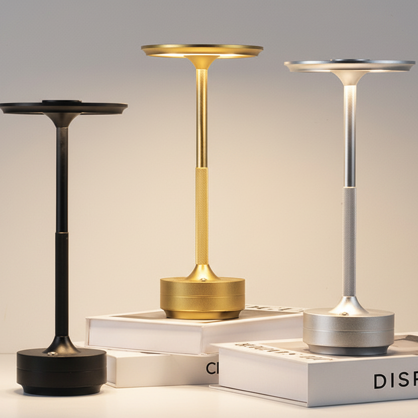 Lumière d'ambiance OVNI en aluminium élégant 