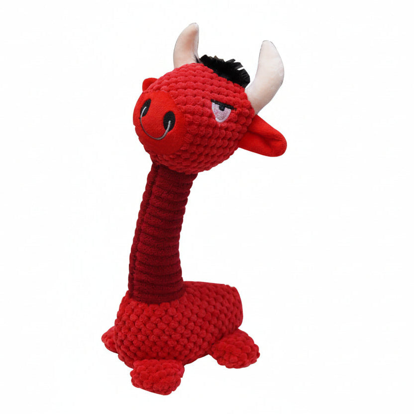 Jouet en peluche pour chien qui couine