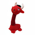 Jouet en peluche pour chien qui couine