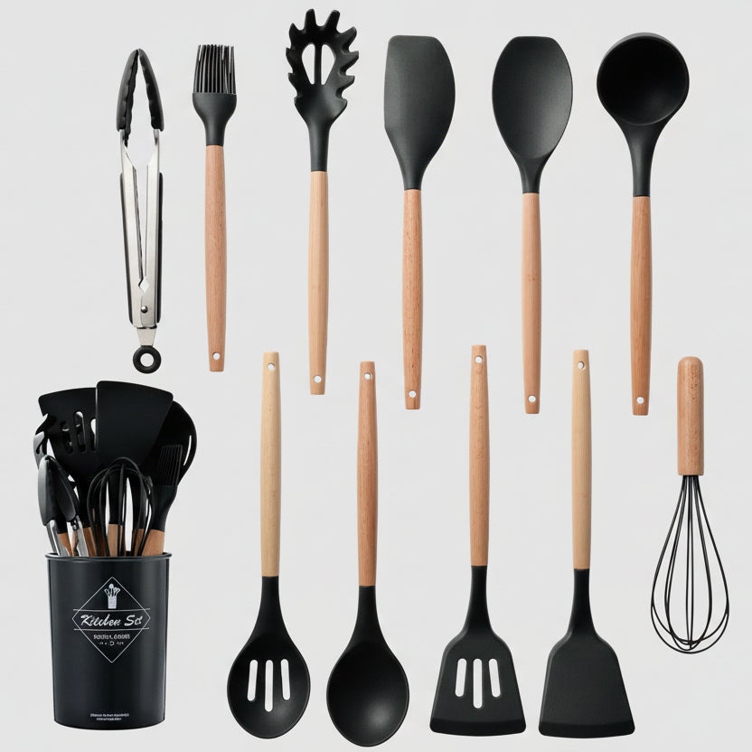 Ultimate 12-Piece Non-Stick Silicone Toolset